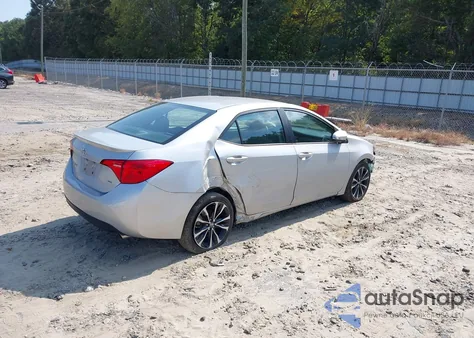 2017 Toyota Corolla Se из США, поврежденный, VIN 5YFBURHEXHP642387